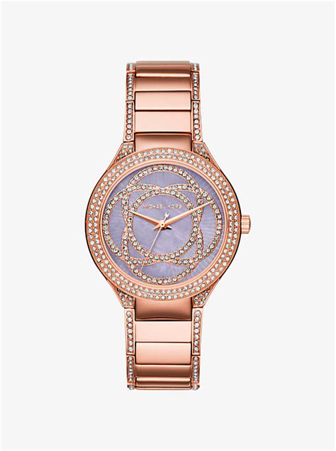 michael kors kerry watch goldsmiths|Kerry Pavé Rose Gold.